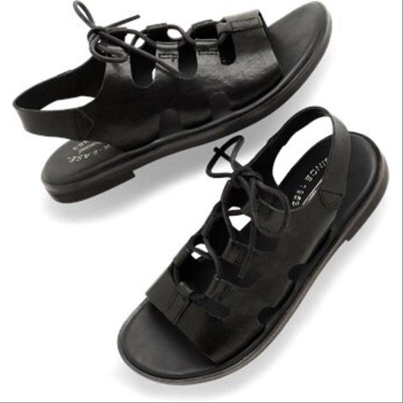 Saga Leather Ghillie Lace Up Sandals - Picture 5 of 6